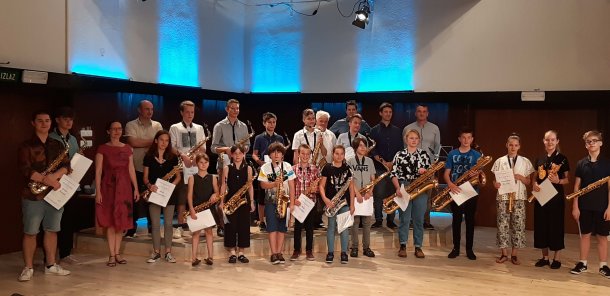 U Glazbenoj školi Jastrebarsko održana 13. Škola saksofona u Jaski 